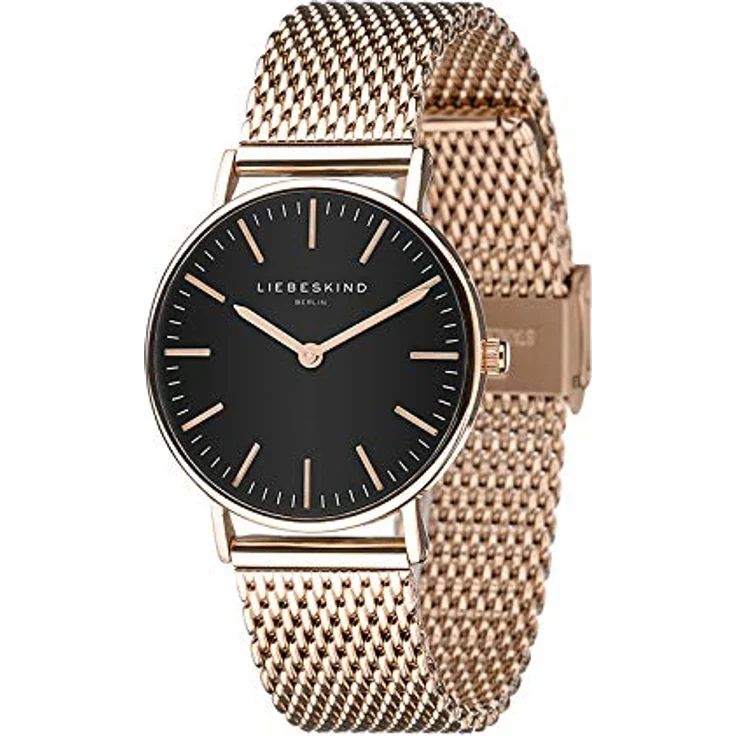 Liebeskind Damen Analog Quarz Armbanduhr mit Edelstahlarmband LT-0098-MQ – Bild 2