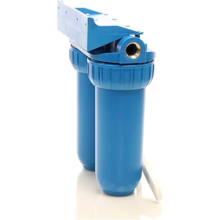 Naturewater NW-BR10B2 Doppelfilter 26,16 mm 3-4' PP Kartusche Aktivkohleblock Schraubenschlüssel – Bild 6