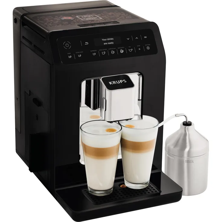 Krups Evidence EA8918, Kaffeevollautomat, Schwarz