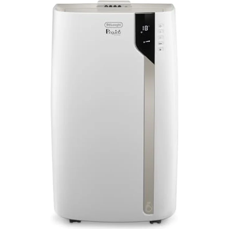 De'Longhi Pinguino PAC EX93 mobile Klimaanlage - leises Klimagerät für Räume bis 85m³, Weiß, 60dB(A) – Bild 1