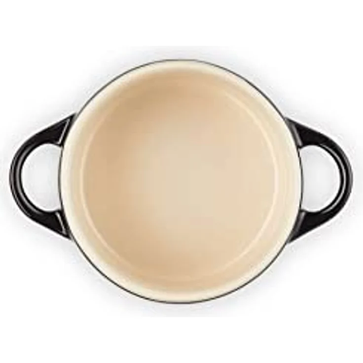 Le Creuset Mini-Cocotte schwarz 10 cm schwarz – Bild 5