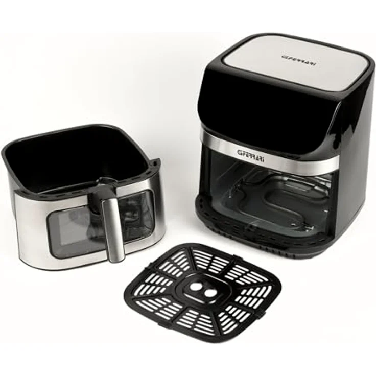 G3 Ferrari G10215 Friggisano Star Heißluftfritteuse, 9 Liter, 2200 W, 12 Programme, Digitalanzeige, Temperatur 80°–200°C, 60-Minuten-Timer, Doppelheizung, Rezeptbuch inklusive – Bild 3