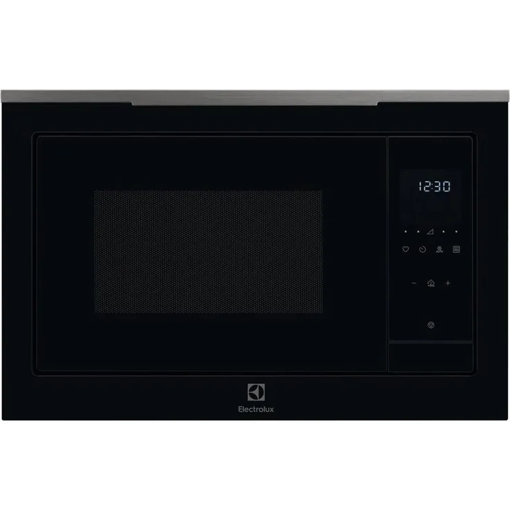 Electrolux KMSD253TBH, Integrierte Grill-Mikrowelle mit 25 l Innenkapazität, 900 W, Schwarz, Berührungsdisplay