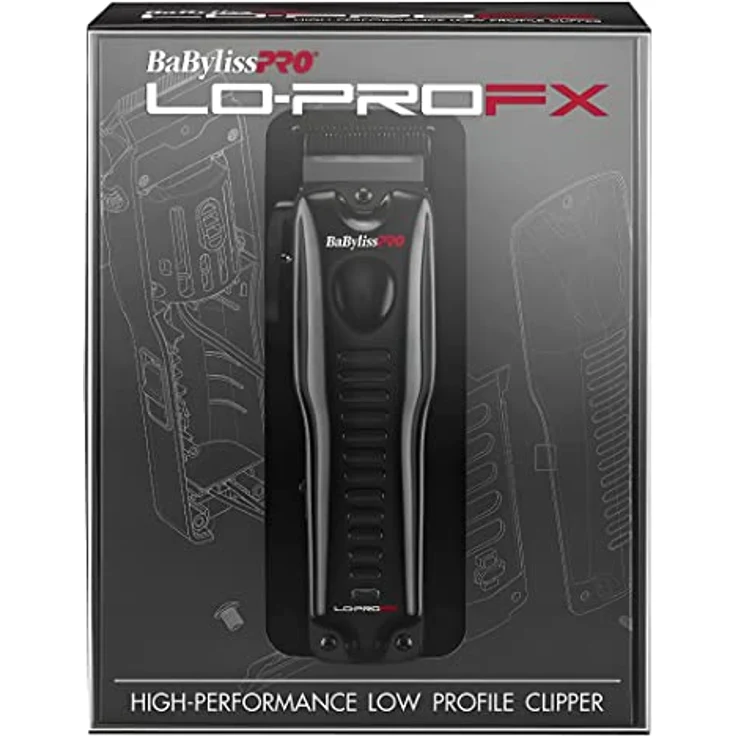 BaByliss 4ARTISTS LO-PRO FX CLIPPER, Haarschneider mit digitalem Motor und Graphitklinge, gold – Bild 4
