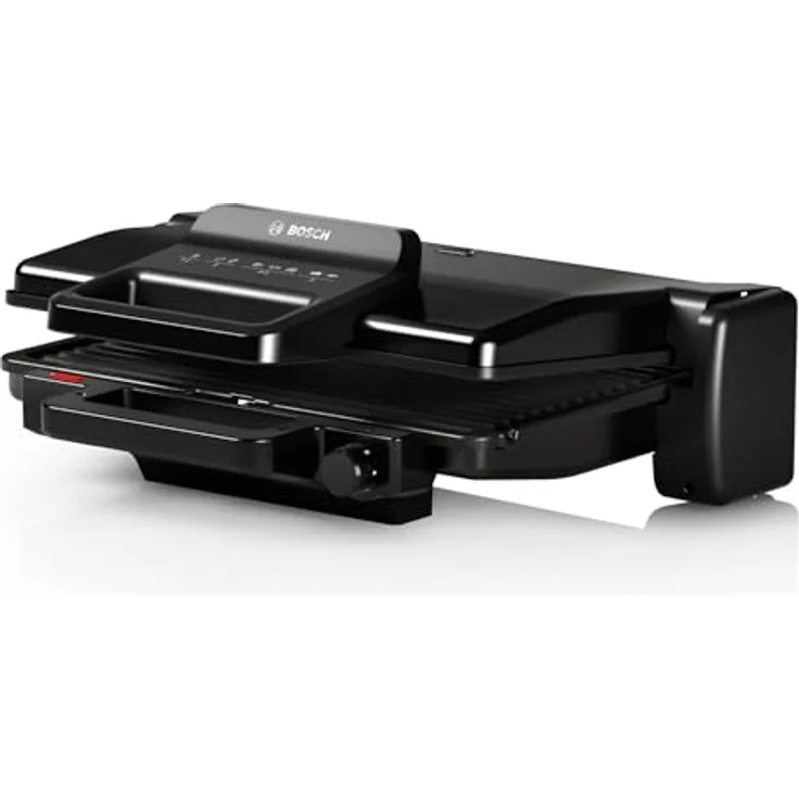 BOSCH Kontaktgrill Sandwichmaker BOSCH TCG3323 Schwarz 2000 W, 2000 W, Programmierbarer Thermostat, Antihaftversiegelung – Bild 7