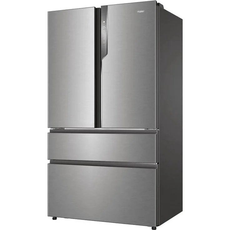 Haier HB26FSSAAA French-Door-Kühlschrank, freistehend, edelstahl, NoFrost, Schnellgefrieren, 0-Grad-Zone, Eiswürfelspender, Festwasseranschluss, Breite 100.5 cm – Bild 3