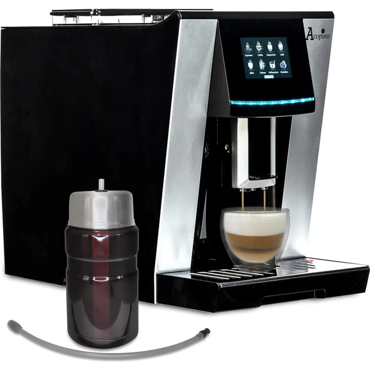 Acopino Vittoria Limited Edition One Touch Kaffeevollautomat, Farb-Touch-Display, inkl. Thermo Milchbehälter