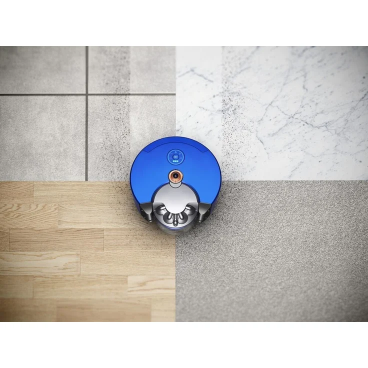 Dyson 360 Heurist Saugroboter, 75 min Akkubetrieb, App-Steuerung, Zyklon-Technologie, 288218-01, Nickel Blau – Bild 6