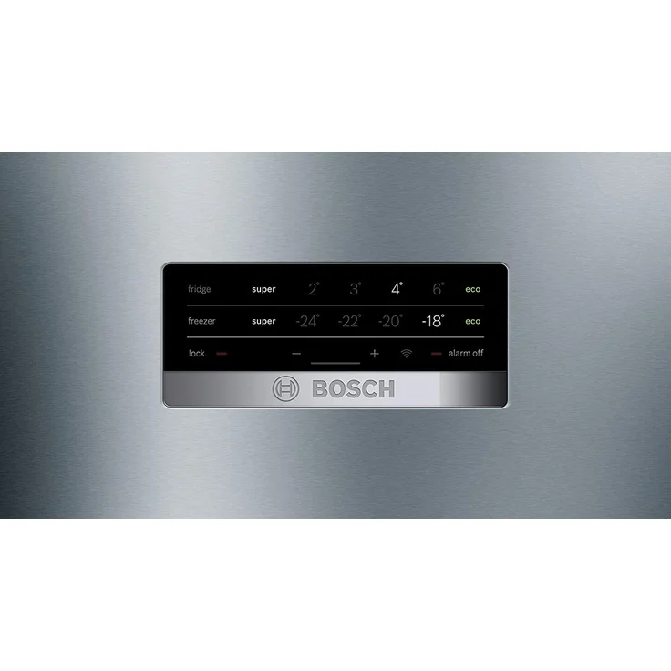Bosch KGN49XIDP Kühl-Gefrierkombination, freistehend, silber, NoFrost, Schnellkühlen und -gefrieren, multiAirflow, LED, Breite 70 cm, Energieklasse D – Bild 3