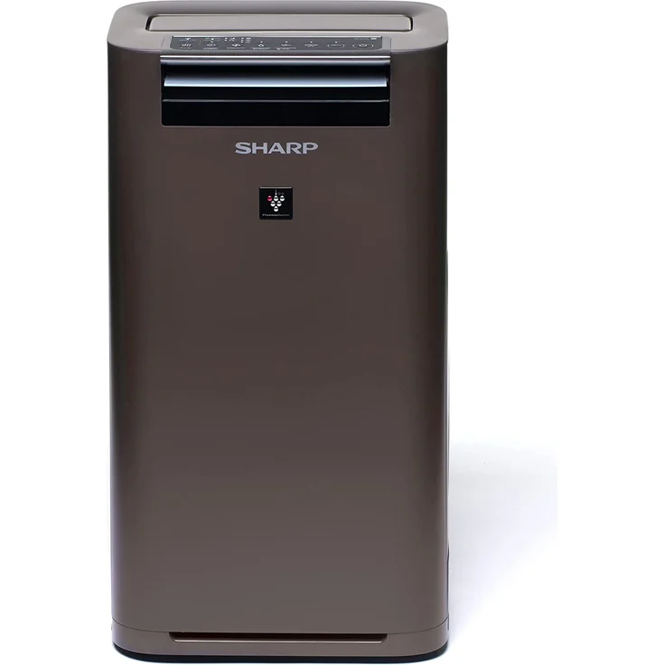 SHARP UA-HG40E-T Luftreiniger mit Luftbefeuchter, bis 28 m², 3-Stufen Filtersystem (Vorfilter, Geruchsfilter, HEPA-Filter), taupe – Bild 2