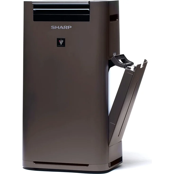 SHARP UA-HG40E-T Luftreiniger mit Luftbefeuchter, bis 28 m², 3-Stufen Filtersystem (Vorfilter, Geruchsfilter, HEPA-Filter), taupe – Bild 4