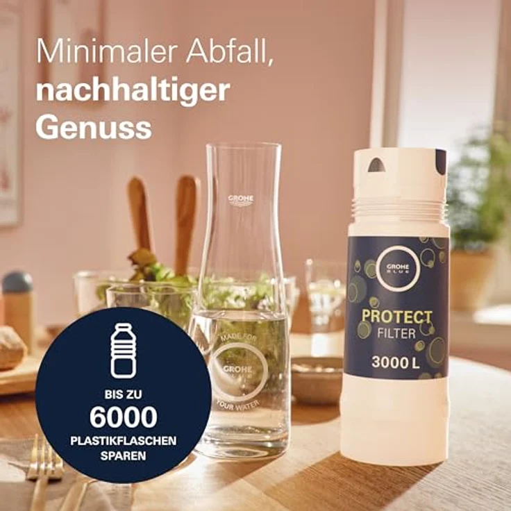 GROHE GROHE Blue - UltraSafe Filter (3000 L Kapazität, filtert Bakterien und Mikroplastik, reduziert störende Stoffe) – Bild 3