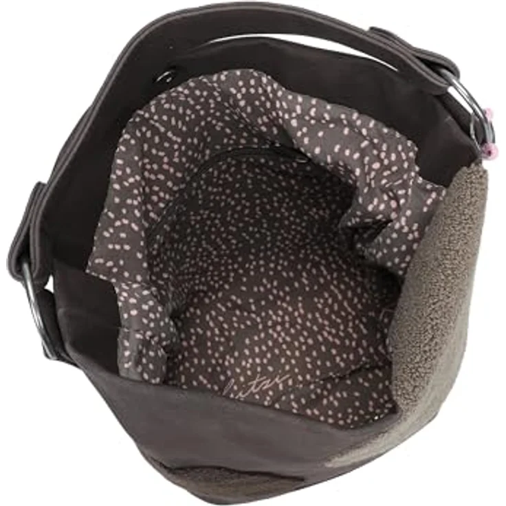 Fritzi aus Preußen Olga Schultertasche, Handtasche 27 cm, Braun mit Magnetverschluss und geräumigem Hauptfach – Bild 4