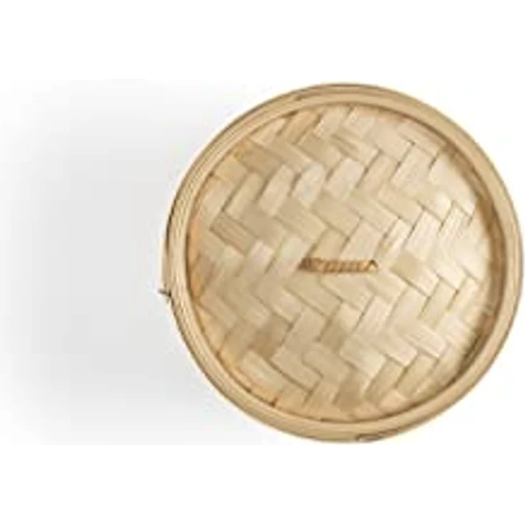 Ken Hom Bambus Dampfgarer Excellence, 20cm, 2-stöckiger asiatischer Dämpfkorb mit Deckel für Dim Sum, Gemüse und Fleisch, nicht spülmaschinenfest – Bild 4