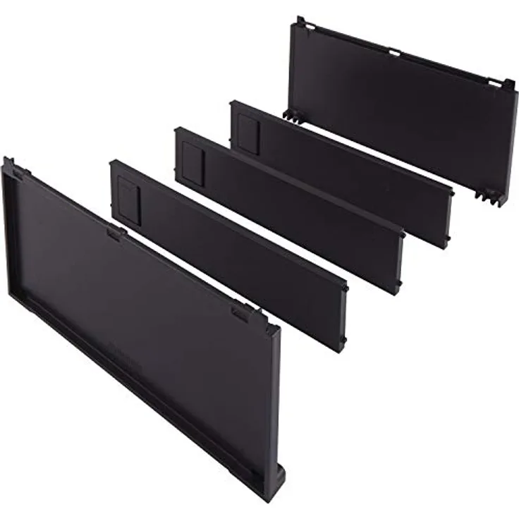 Blum Ambia-Line 200, Küchen Organizer mit Flaschenset und Querteilern, Schwarz