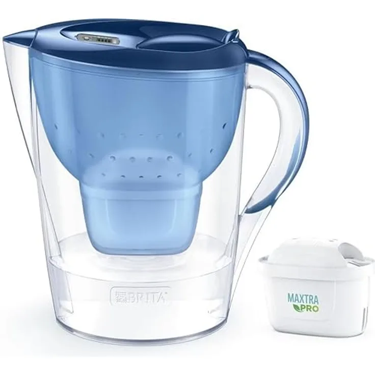 BRITA Karaffe mit Filter, mehrfarbig, einzigartig