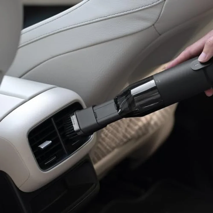 HOTO 15000PA Handstaubsauger Akku 4 in 1 Autostaubsauger, USB-C Aufladbar, Mini Staubsauger mit Waschbar HEPA-Filter, Reiniger Gerät für Auto/Haus/Büro/Tierhaare/Kajak Aufblasen – Bild 3