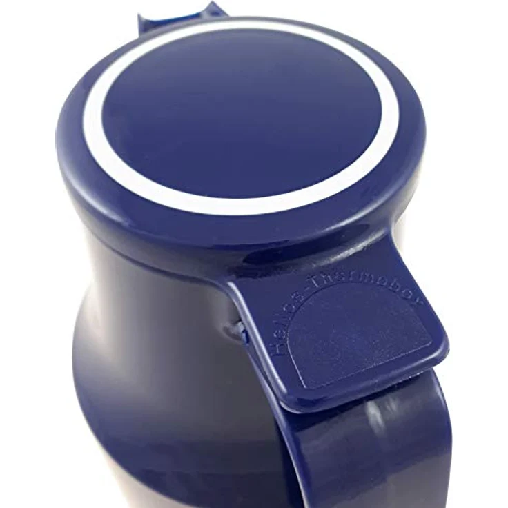Helios Thermoboy Kunststoff-Isolierkanne mit Klappdeckel 0,3 l blau spülmaschinenfest – Bild 7