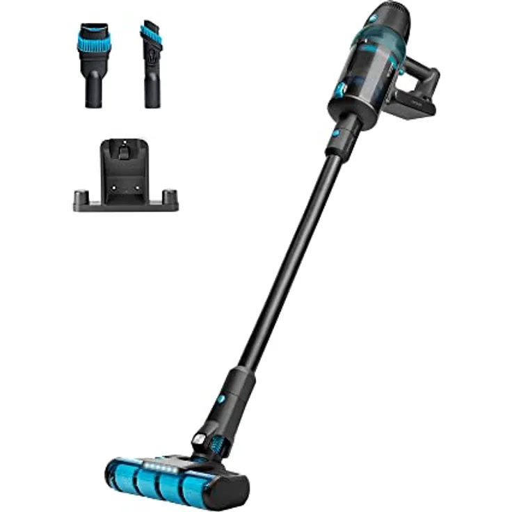 Cecotec Akku-Staubsauge Conga Rockstar 2500 X-Treme. 3-in-1 digitaler Staubsauger, 680 W Leistung. 26 kPa, 230 aW, Laufzeit von 90 Minuten, Jaliscazo Bürste, 4 Programme, Digitaler Bildschirm.