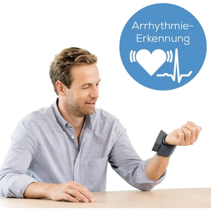 Beurer BC 27 Handgelenk-Blutdruckmessgerät mit Arrhythmie-Erkennung, vollautomatische Blutdruckmessung und Pulsmessung, Risiko-Indikator, für Handgelenksumfänge von 14-19,5 cm, Medizinprodukt – Bild 2