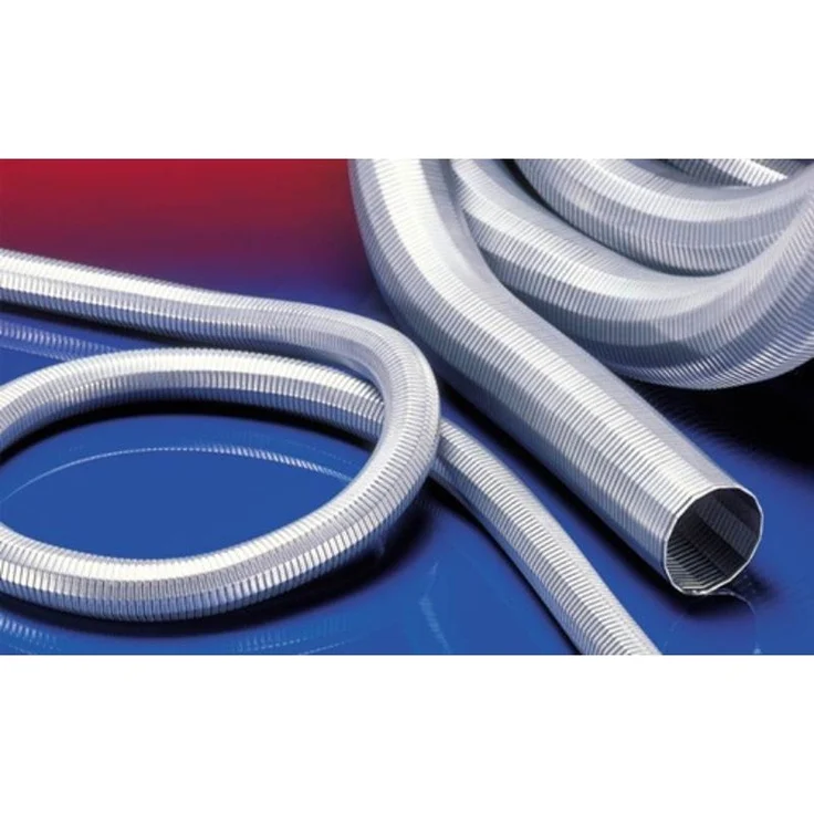 Norres Metallschlauch 10er Pack, Innen-Ø 35 mm, Außen-Ø 39 mm, 10 m Länge für Absauganlagen und Hochtemperaturabsaugungen