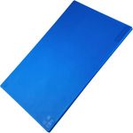 FMprofessional Schneidebrett Blau, Hygienisches Küchenbrett für Fisch, Großformat 45 x 30 cm, spülmaschinengeeignet
