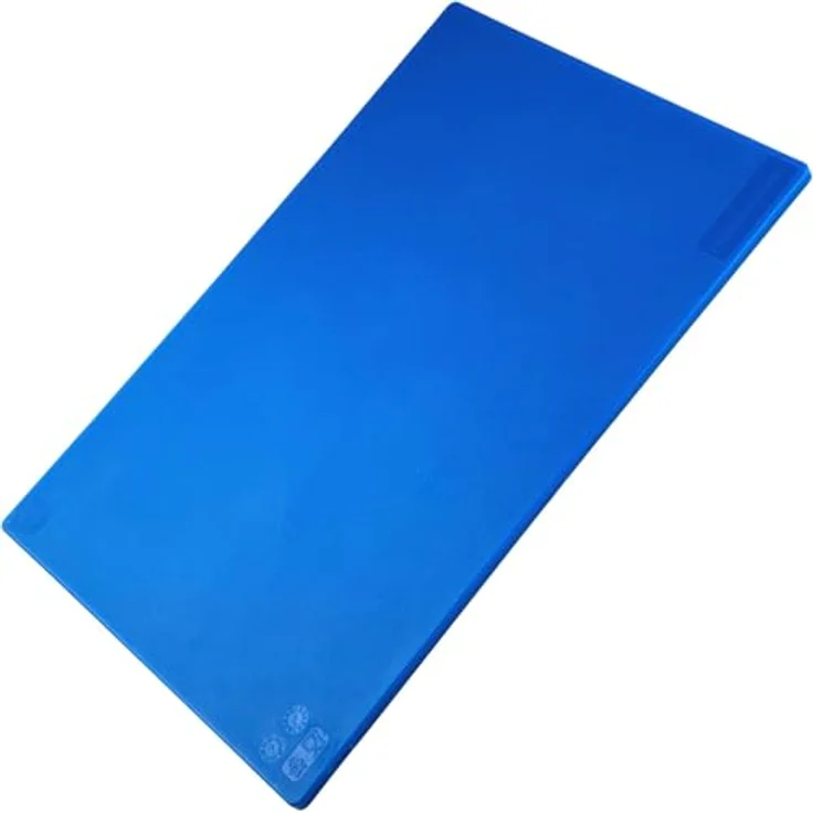 FMprofessional Schneidebrett Blau, Hygienisches Küchenbrett für Fisch, Großformat 45 x 30 cm, spülmaschinengeeignet – Bild 1