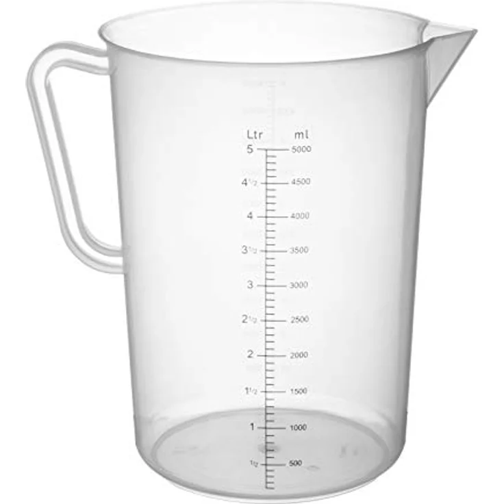 Hendi Messbecher mit Skala, 1.0 Liter, transp. Kunststoff – Bild 4