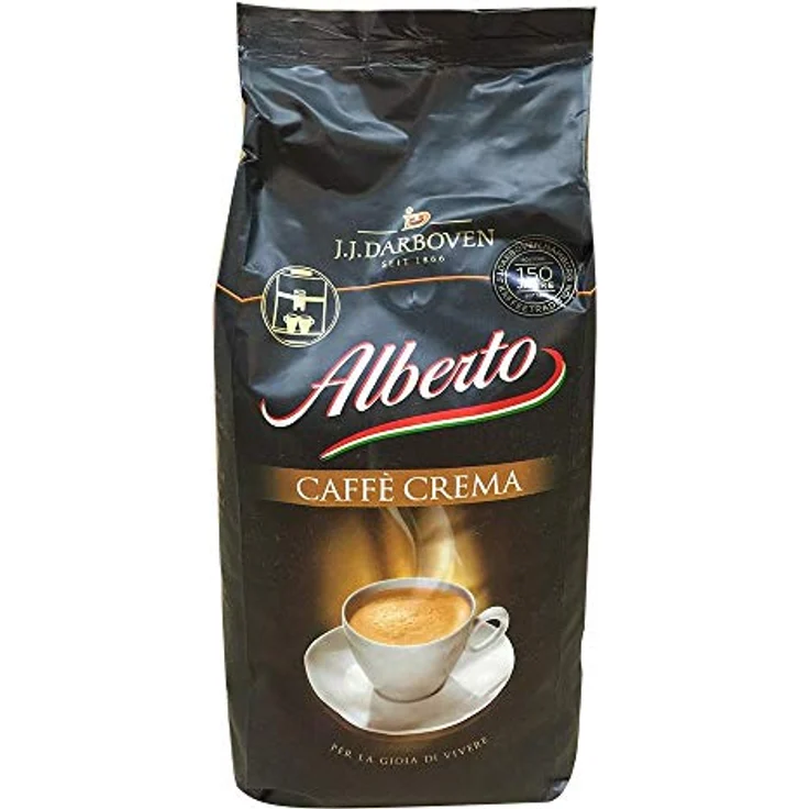 Alberto Caffè Crema, 1000g, ganze Bohne – Bild 1