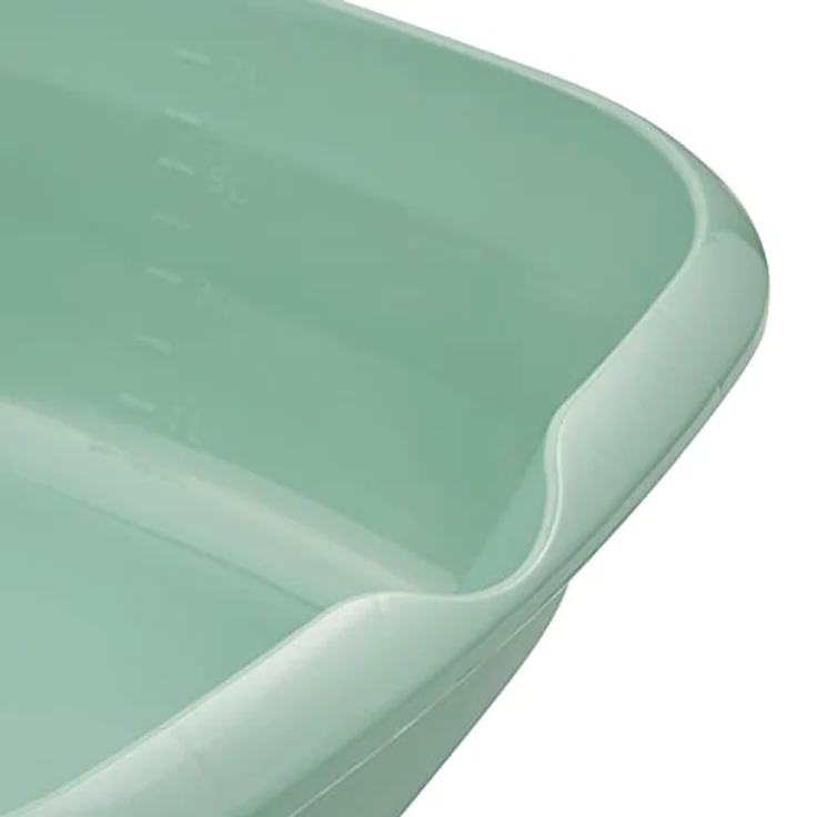 keeeper Universal-Schüssel mit Ausguss, Eckig, 8 l, 34 x 34 cm, Björk, Nordic Green – Bild 4