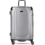 Bugatti Valencia Koffer & Trolley groß | Hergestellt aus ABS mit arretierbarer Griff, Kreuzpackgurt, 4 Rollen und einem TSA-Schloss | 51 cm x 30 cm x 77 cm