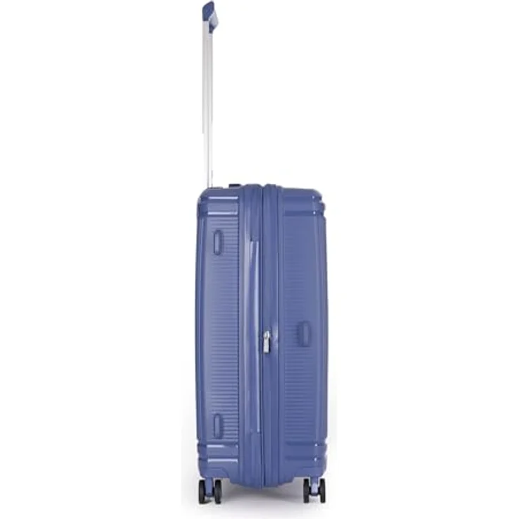 Stratic Straw T - Trolley M (67cm) erweiterbar navy, geräumiges Hauptfach, extra Fächer – Bild 4
