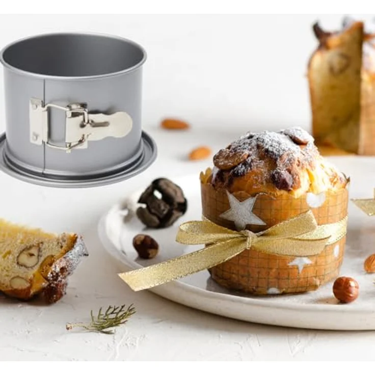 Patisse Backform 03525, Silver Top Springform-Set für 3 stöckige Torten, Hochzeitstorten und mehrstöckige Gebäcke, antihaftbeschichtet, Silbergrau - Preisvergleich – Bild 5
