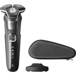 Philips S5887/35, Elektrorasierer Series 5000 mit SteelPrecision Klingen, Carbongrau, ohne Reinigungsstation