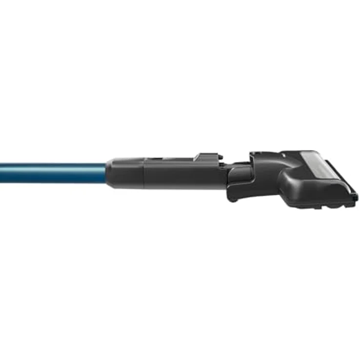 H.Koenig UP610, Handstaubsauger, Blau, 150 W, 50 Minuten Akkulaufzeit, 0.8 L Staubbehälter, 64 Dezibel, inklusive LED-Bürste und Wandhalterung – Bild 4