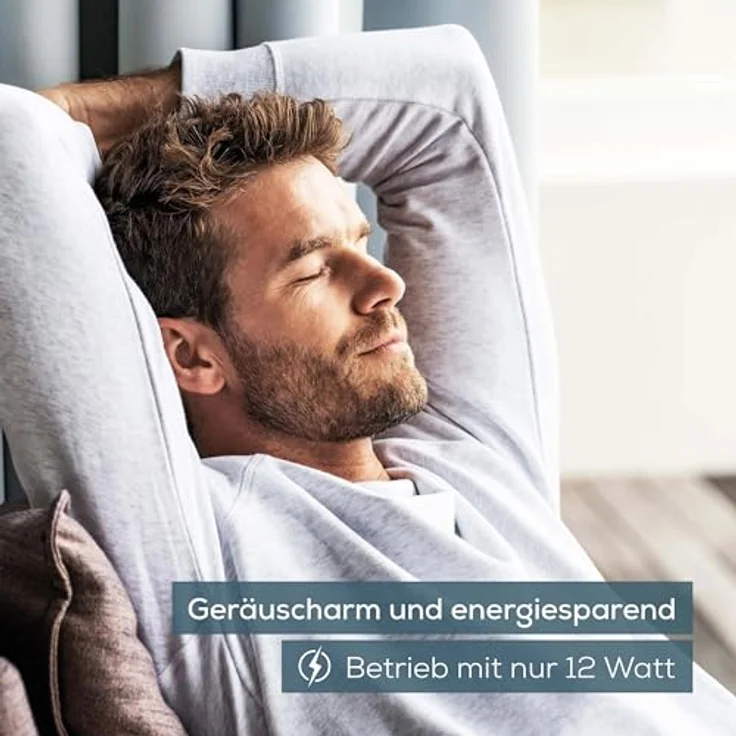 BEURER Diffuser LA 35, 0,12 l Wassertank, energiesparend, geräuscharm, grau – Bild 4