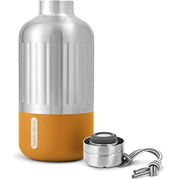 black+blum Explorer Isolierflasche, klein, orange, 650 ml – Bild 3