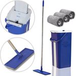 Starlyf Wischmopp Autoclean Mop Bodenwischer-Set, Doppelkammereimer, 2,7 Liter
