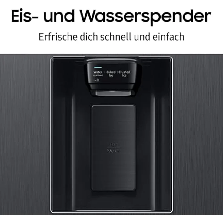 Samsung RS6GA854CB1/EG -  Side-by-Side, Black Steel – Bild 6