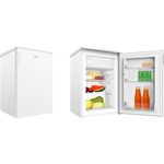 Amica Kühlschrank mit Gefrierfach/EEK: C / 107 L Nutzinhalt / 85cm hoch/weiß