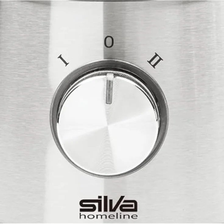 Silva Schneider AE 2340 Entsafter für Obst und Gemüse, aus Edelstahl, 400 Watt, leichte Reinigung, 350 ml Saftbehälter – Bild 4