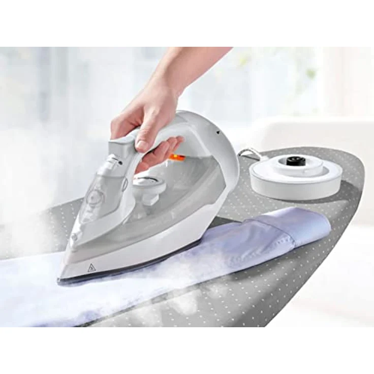 SilverCrest Dampfbügeleisen SDBK 2400 E1 kabellos 360° 2400 W, mit feinbügelspitze und 2 leistungsstarken Dampfstoßfunktionen, in blau – Bild 5