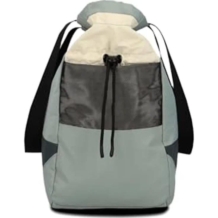Zwei Bonny Shopper Tasche, Schultertasche aus 100% Polyester, 49 cm x 19 cm x 32 cm, eucalyptus – Bild 6