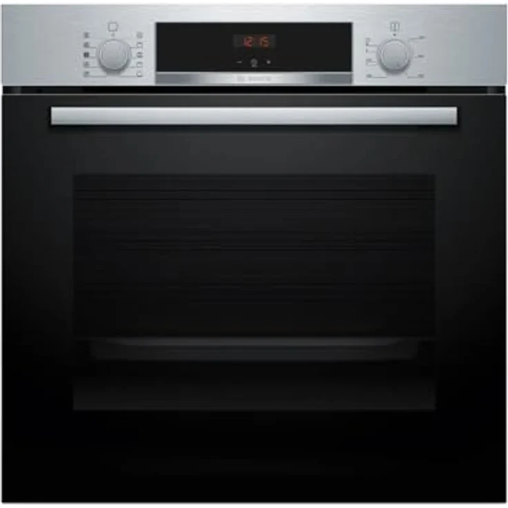 Bosch HQA514ES3, Multifunktionsofen mit Dampfzusatz, 60 cm, 3D Hotair, Edelstahl – Bild 1