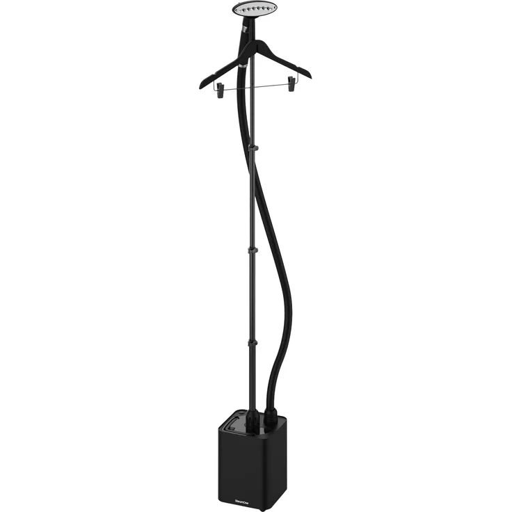 SteamOne EUJK300 Henri 2, Vertikaler Dampfglätter mit Teleskopstange, 1,8 Liter Wassertank, 42 g/min Dampfleistung, Schwarz