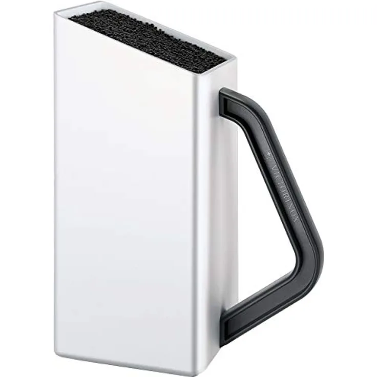 Victorinox Swiss Classic Messerblock ohne Inhalt, Messer-Aufbewahrung, Kompaktes Design, weiss