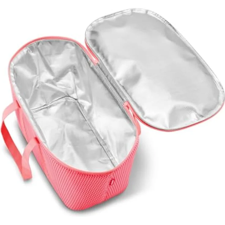 reisenthel Coolerbag mesh coral, Kühlbox 20 l mit leistungsstarker Isolierung und praktischem Tragegriff – Bild 3