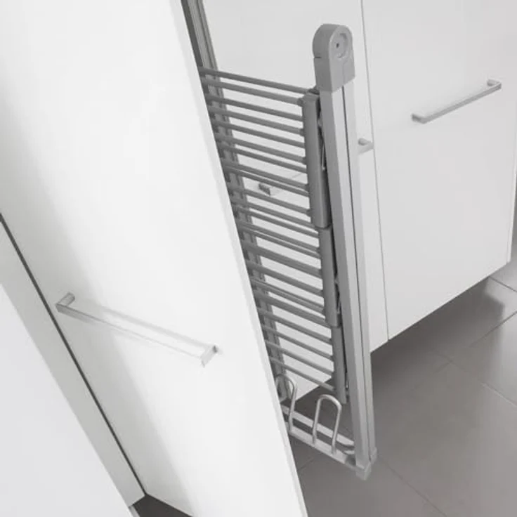 InnovaGoods Compak Zusammenklappbarer Elektrischer Wäscheständer 300W Grau (30 Stangen) – Bild 7