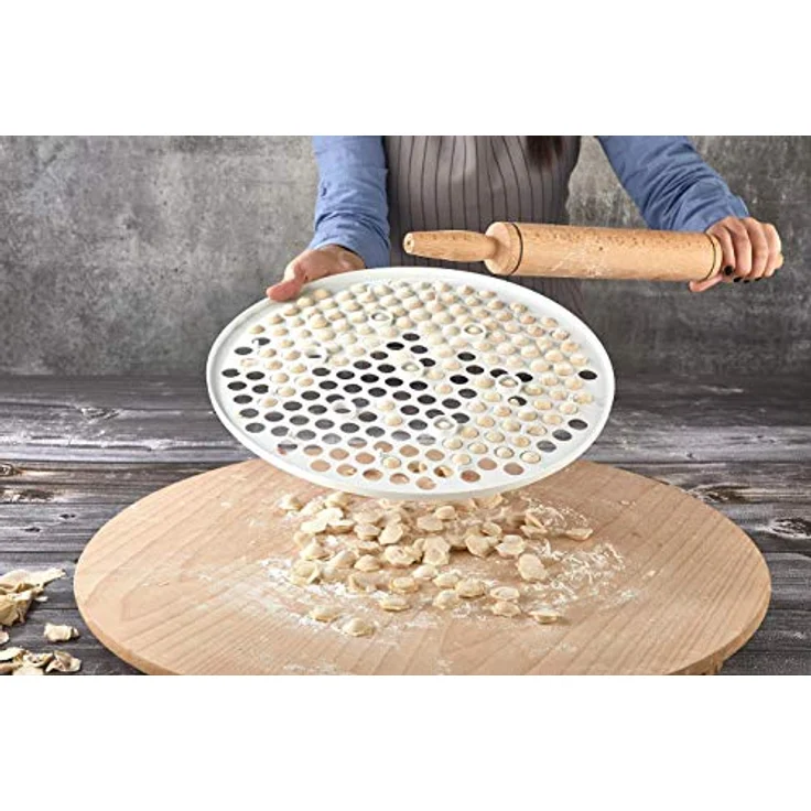 Vip Ahmet Ravioli Teigtaschen Form VP-077, Teigwerkzeug mit 200 Löchern, spülmaschinengeeignet, 40 cm – Bild 6
