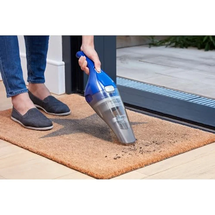 Black + Decker NVC115WA-QW, NVC115WA-QW-Aspirador Mano. Potencia 3,6V 1,5Ah. Boca fina. Incluye accesorios. Cargador de pared, Blau, 385 ml, 8 W, 385 milliliters – Bild 6